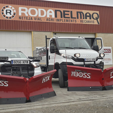 BOSS POWER V maquina quitanieves